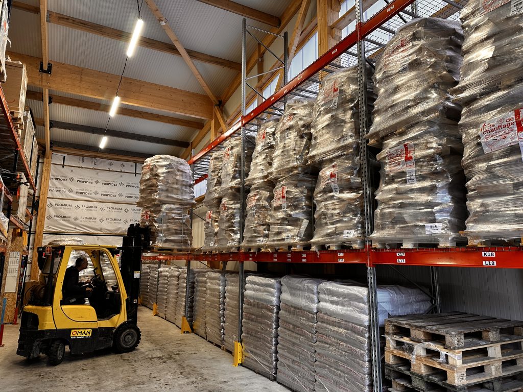 stockage bois HP Energetik